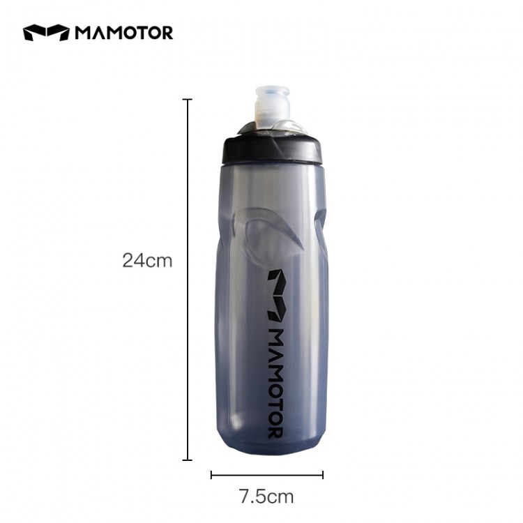 MAMOTOR运动水壶挤压式户外水杯保温便携750ml大容量