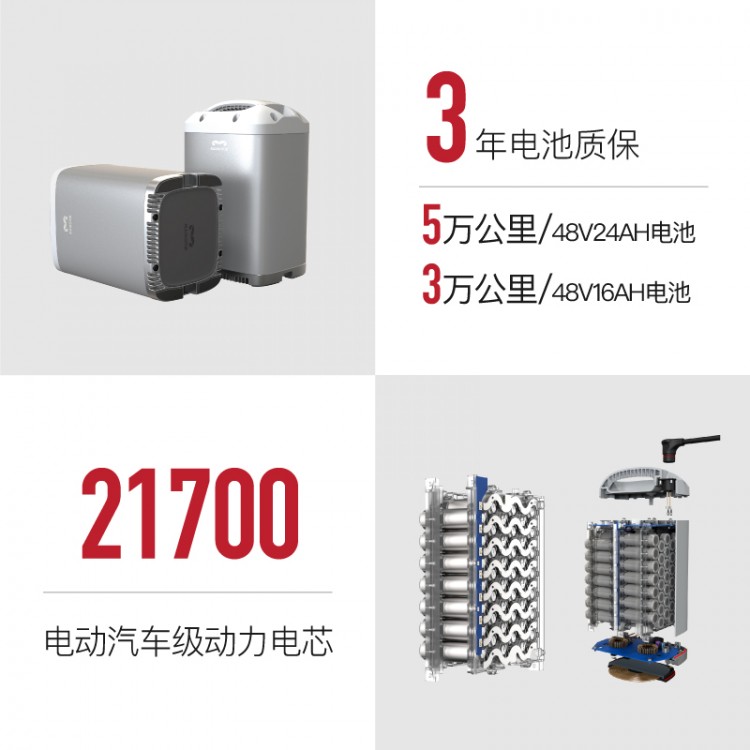 新款猛犸电动电瓶车A6 智能新国标电动自行车 轻便时尚都市代步车